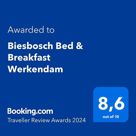 Biesbosch Bed & Breakfast Werkendam Экстерьер фото
